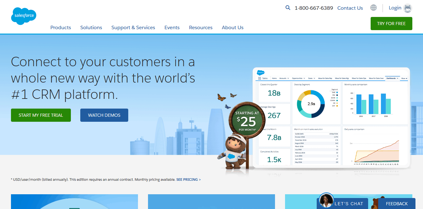 salesforce business model