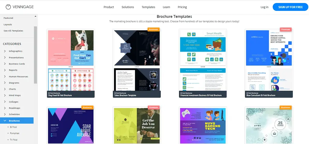 Make Brochure On Venngage