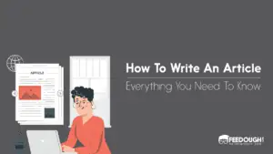 how to write an article