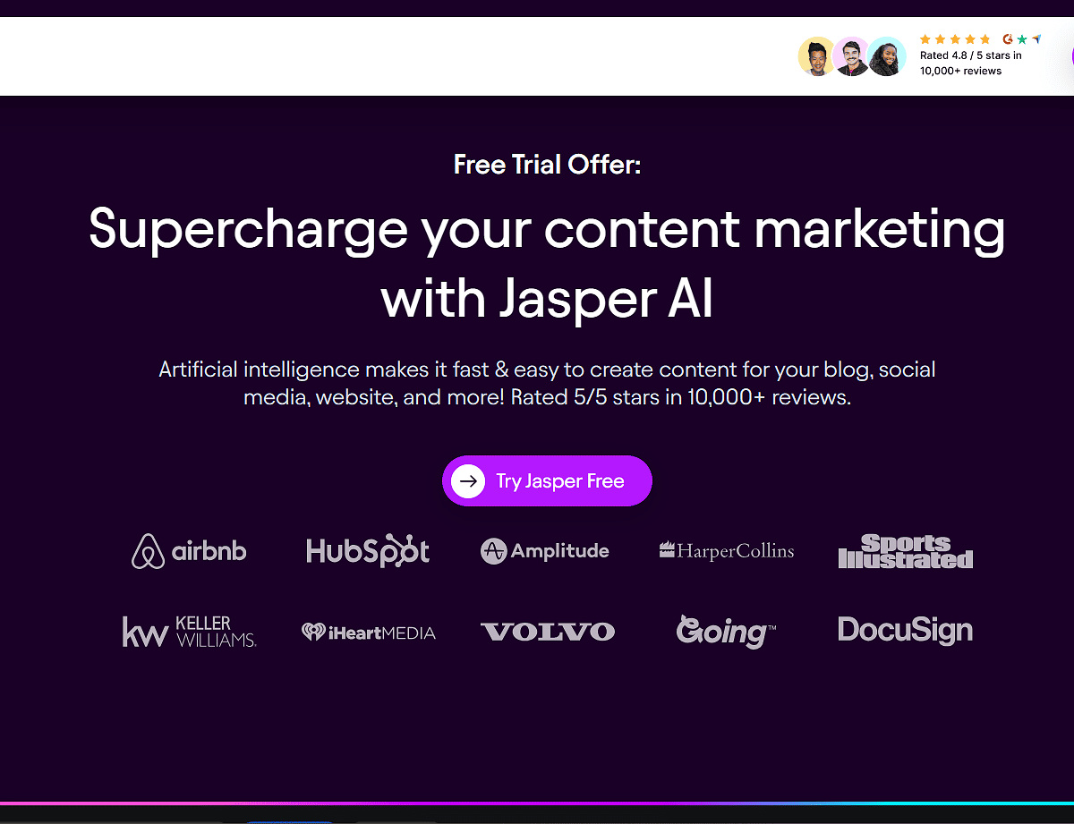 Jasper Jasper AI- AI Tool For Writing