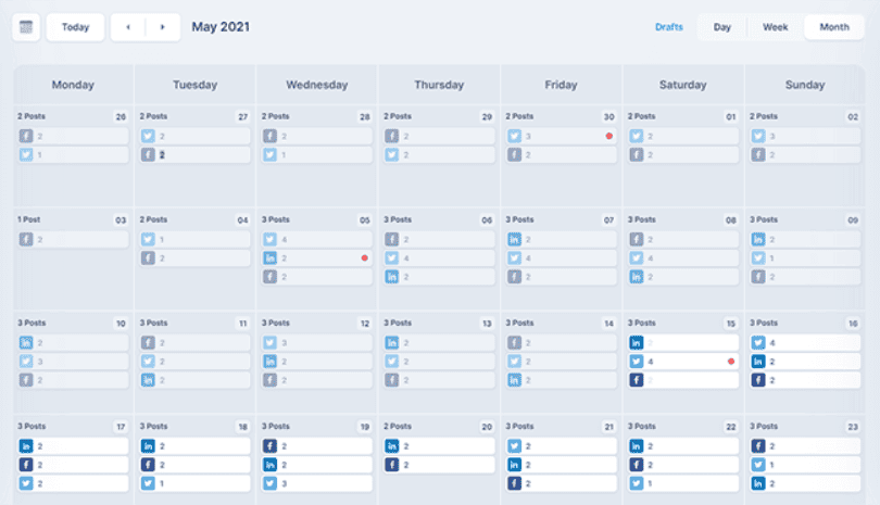 Missinglettr Calendar 