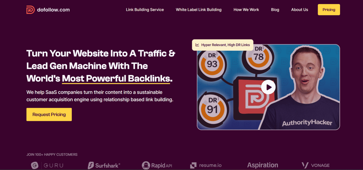 Dofollow.io Dofollow.io - Platforms To Outsource Link Building