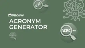 Free Acronym Generator (AI-Powered)