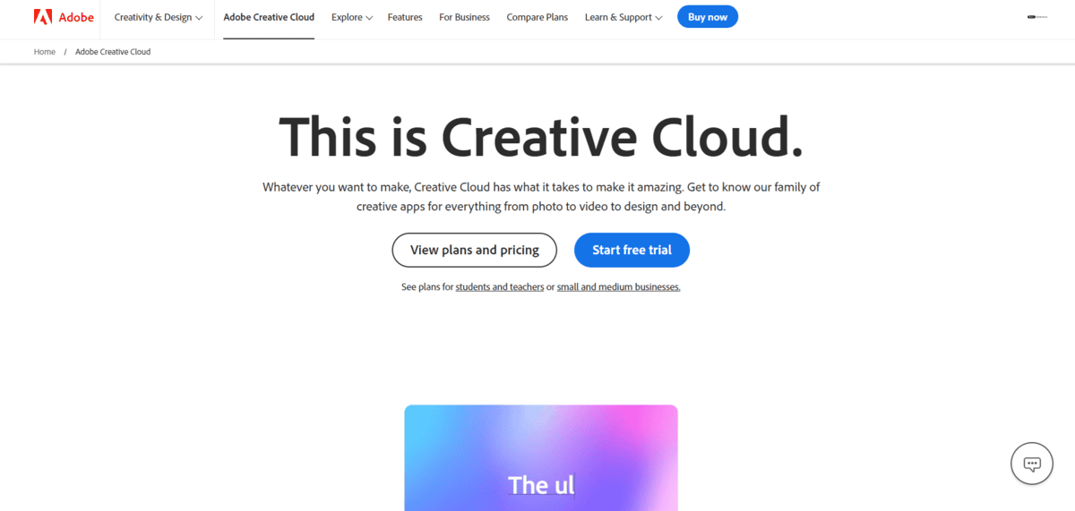 Adobe Creative Cloud