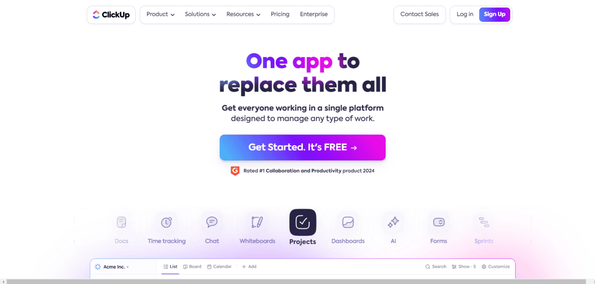 Best Ideation Tools- ClickUp