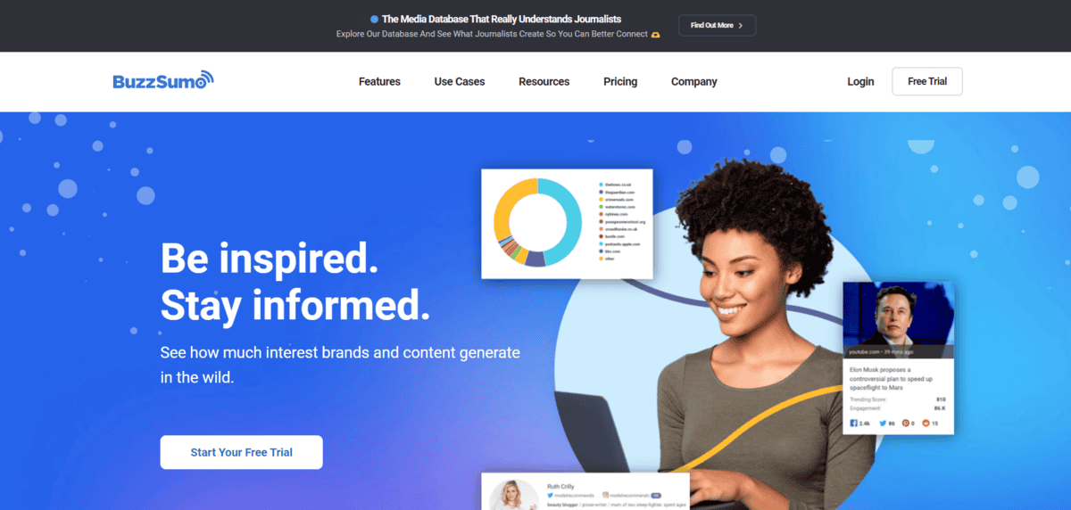 BuzzSumo- Best Market Research Tool