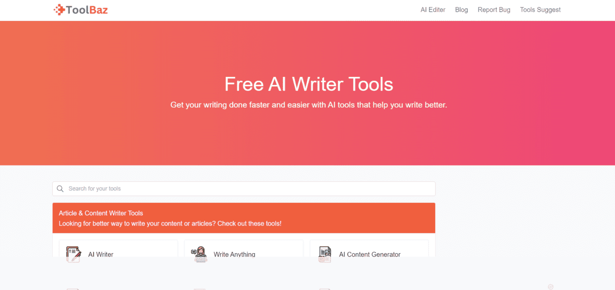 Toolbaz Toolbaz - Best AI Story Generator