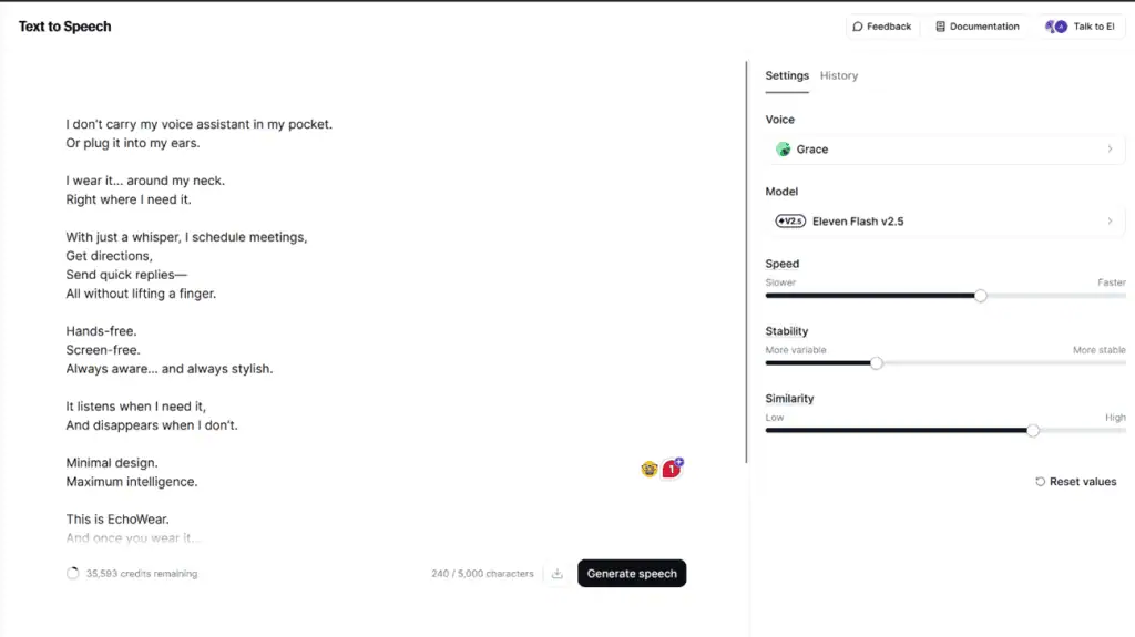 AI-Assisted VO Generation