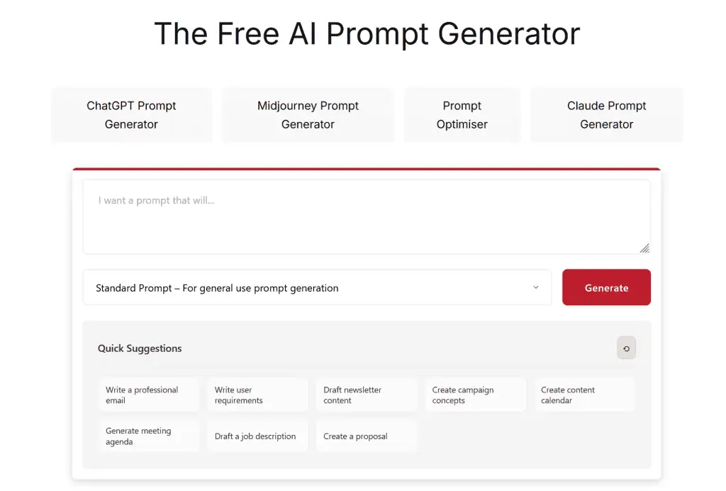 Feedough's AI Prompt Generator